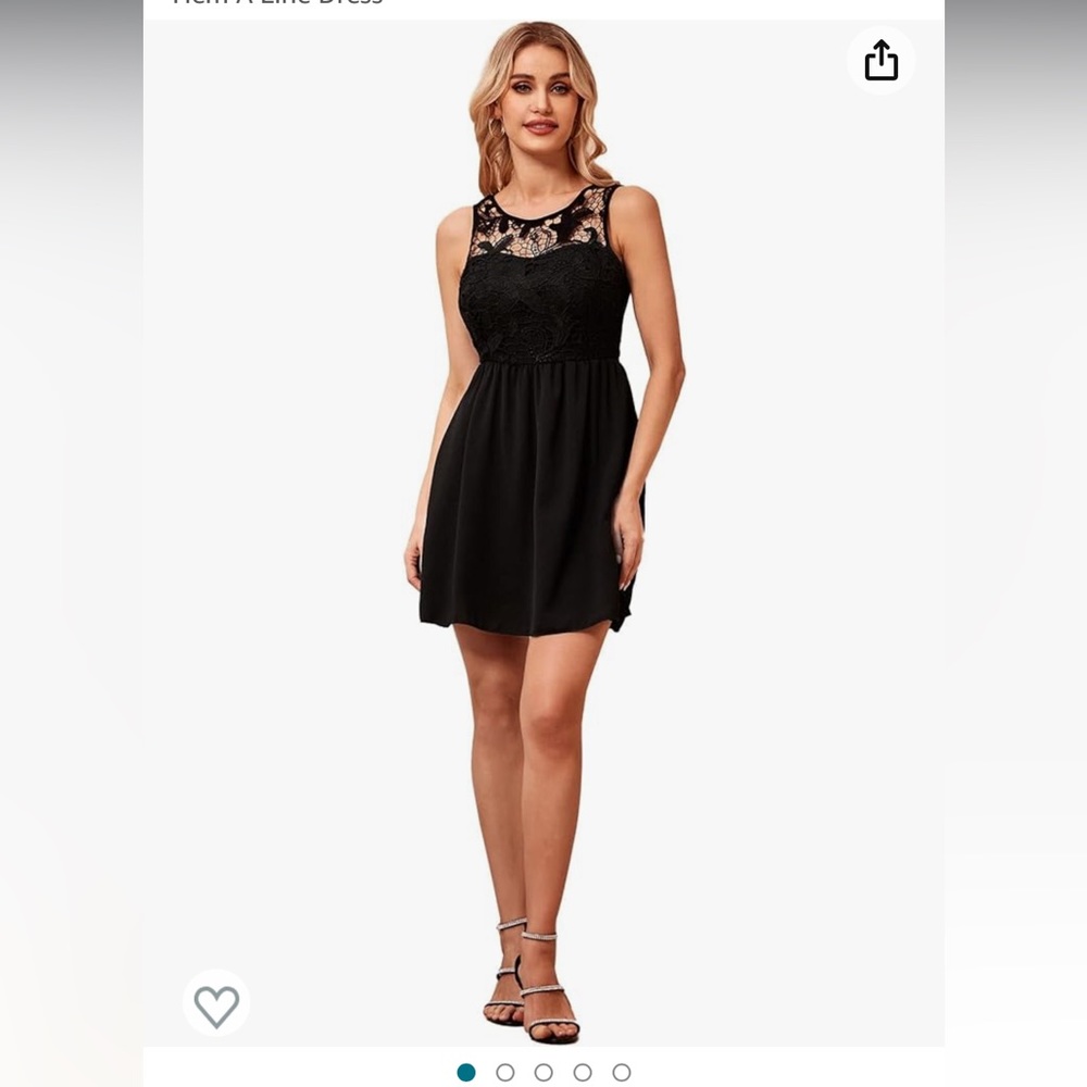 Black Lace Dress
